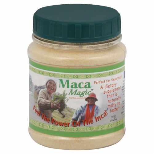 Maca Magic Root Raw Powder Perspective: front