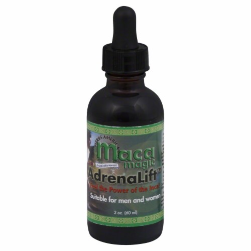 Maca Magic Adrenalift Formula Perspective: front