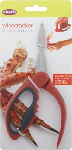 ChefN 3-in-1 Crab Tool - Red Perspective: front