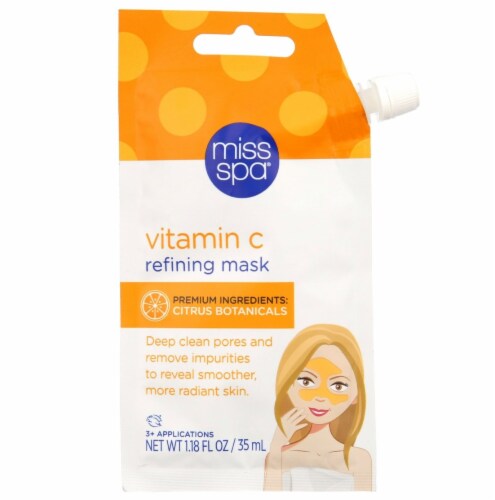Miss Spa® Vitamin C Peel-Off Mask Perspective: front