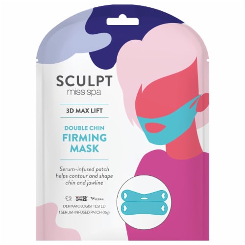 Miss Spa Max Lift Double Chin Face Mask Perspective: front