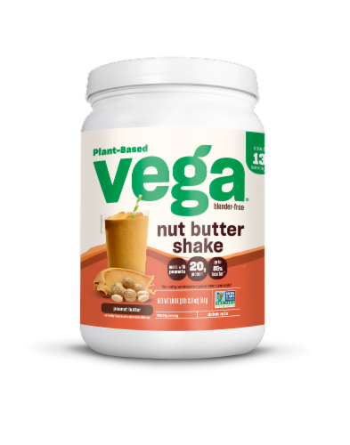 Vega Nut Butter Protein Shake Perspective: front