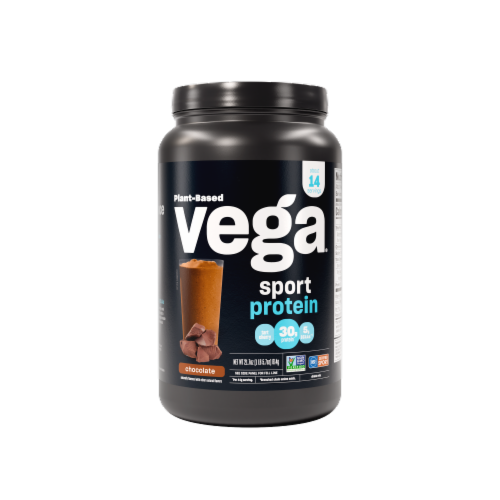Vega Sport Chocolate Protein Powder Perspective: front