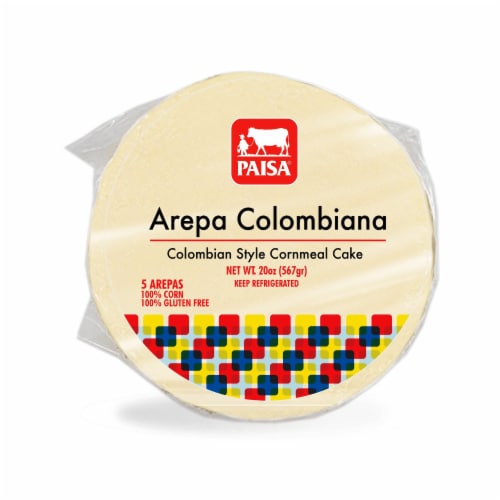 Paisa® Arepa Colombiana Perspective: front