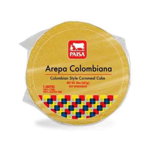 Paisa® Arepa Colombiana Perspective: front