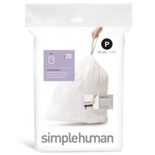 SimpleHuman 8 in Trash Bags