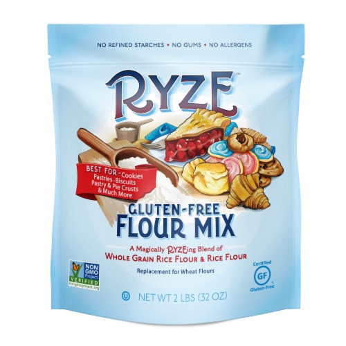 Ryze Gluten-Free Whole Grain Rice Flour Flour Mix, 32 oz - QFC