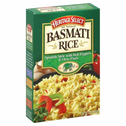 Heritage Select Spanish Style with Bell Peppers Basmati Rice Perspective: front