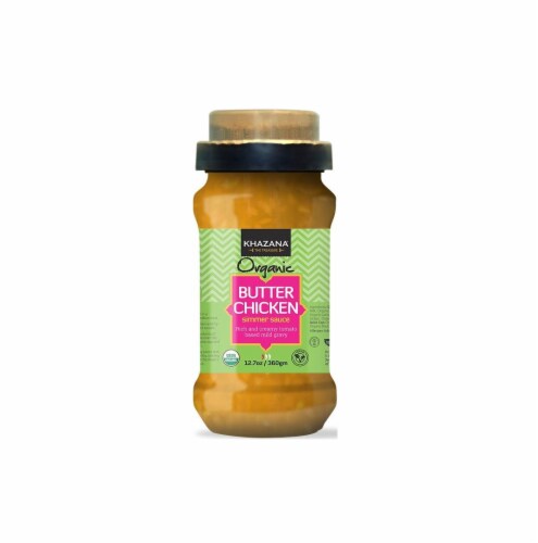 Khazana Organic Butter Chicken Simmer Sauce Perspective: front