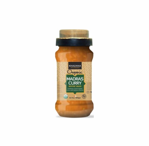 Khazana Organic Madras Curry Simmer Sauce Perspective: front