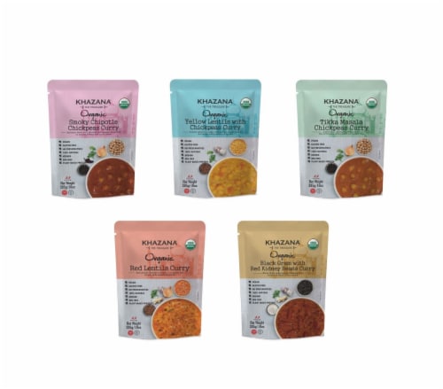 Khazana Organic Ready to Eat Variety Pack Perspective: front