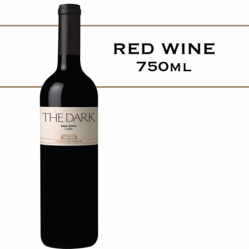 Cosentino Winery The Dark Lodi California Red Wine Perspective: front