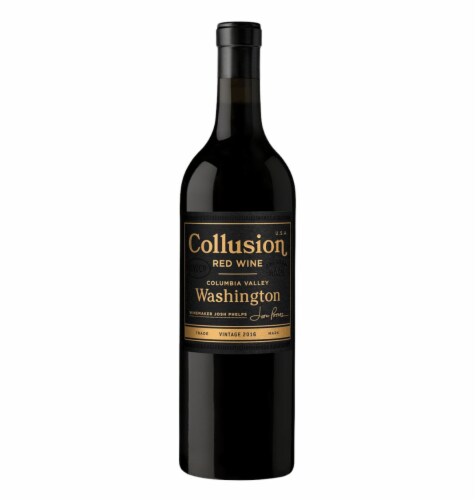 Grounded Wine Co. Collusion Red Wine Blend Perspective: front
