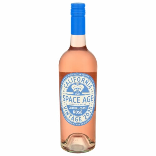 Grounded Wine Co. Space Age Central Coast Rose Wine Perspective: front