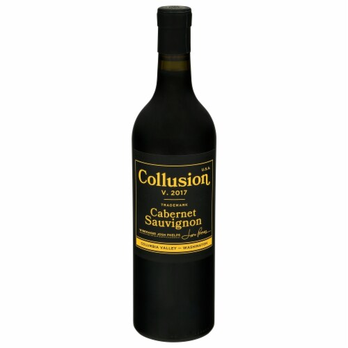 Grounded Wine Co. Collusion Cabernet Sauvignon Red Wine Perspective: front