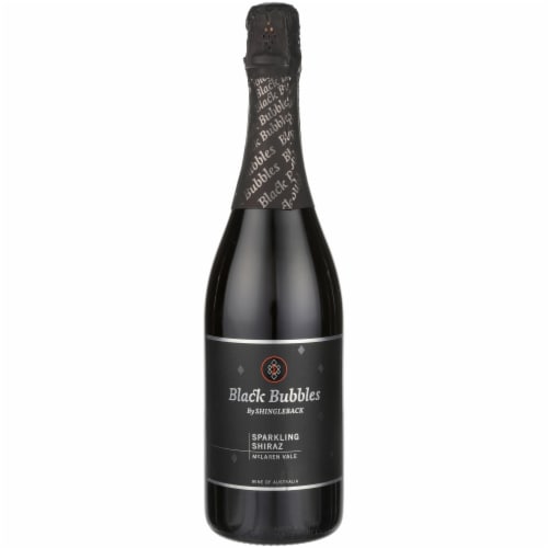 Shingleback Black Bubbles Sparkling Shiraz Perspective: front