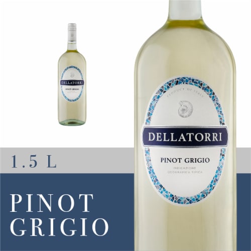 Dellatorri Pinot Grigio White Wine Perspective: front