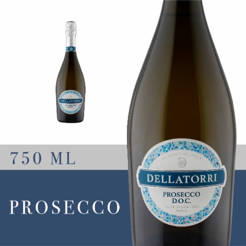 Dellatorri Prosecco Sparkling White Wine Perspective: front