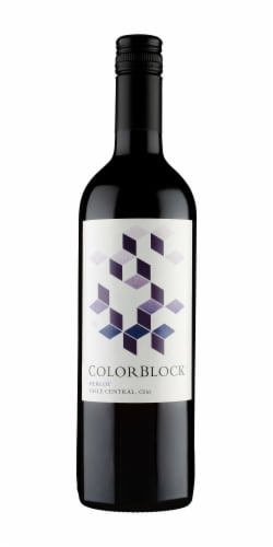 Color Block Merlot Perspective: front