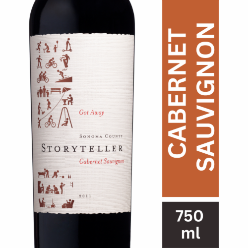 Storyteller Cabernet Sauvignon Red California Wine Perspective: front