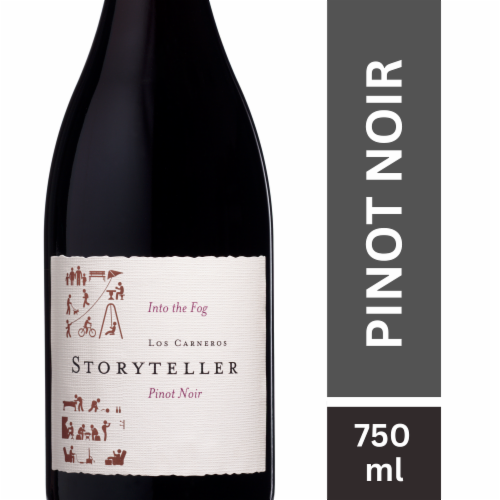 Storyteller Piniot Noir Red California Red Wine Perspective: front