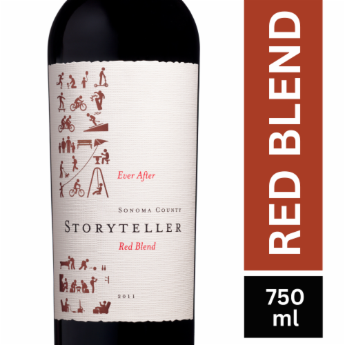 Storyteller Red Blend Red California Wine Perspective: front