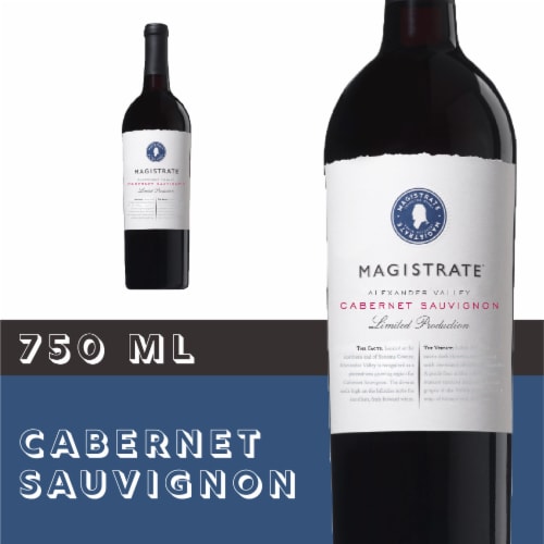 Magistrate Alexander Valley Cabernet Sauvignon Red Wine Perspective: front