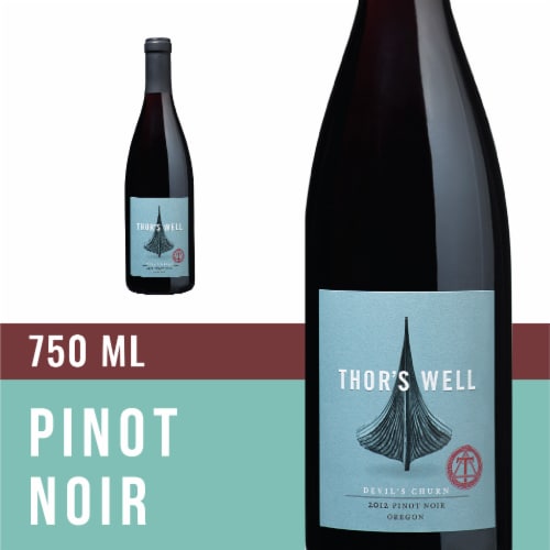 Thor's Well Devil's Churn Pinot Noir Perspective: front