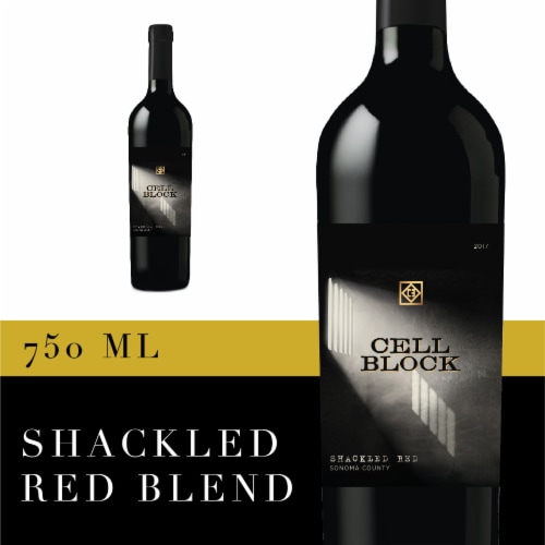 Cell Block Shackled Red Blend Perspective: front