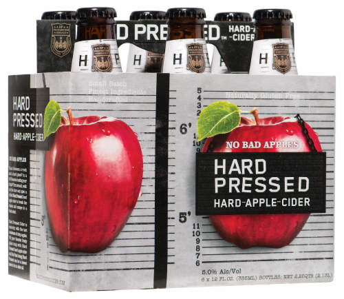Hard Pressed Ciders Hard Apple Cider Perspective: front