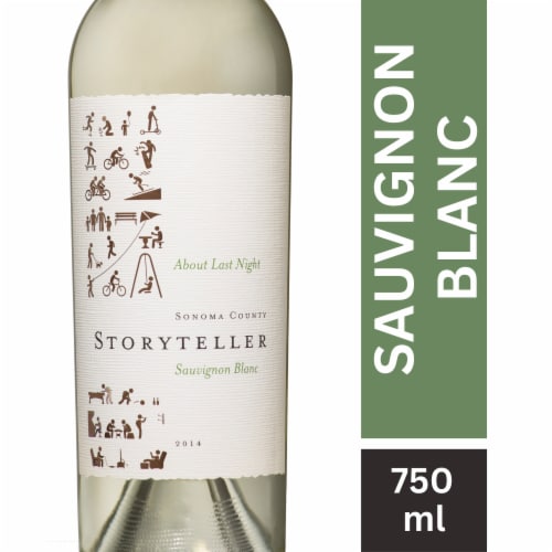 Storyteller About Last Night Sauvignon Blanc California White Wine Perspective: front