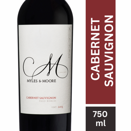 Myles & Moore Cabernet Sauvignon Red Wine Perspective: front