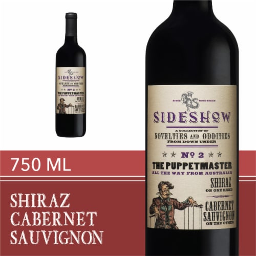 Sideshow Shiraz Cabernet Sauvignon Perspective: front