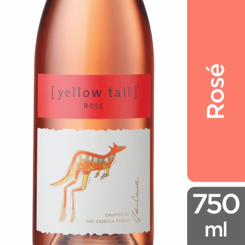 Yellow Tail Australia Rose Wine Perspective: front