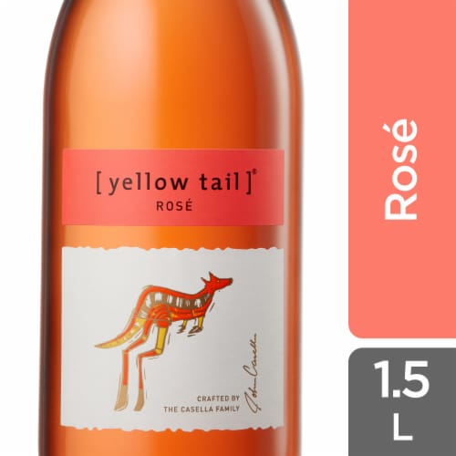 Yellow Tail Australia Rose Wine Perspective: front