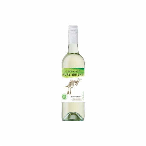 Yellow Tail Pure Bright Pinot Grigio Australia White Wine Perspective: front