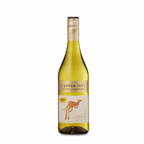 Yellow Tail Buttery Chardonnay Australia White Wine Perspective: front