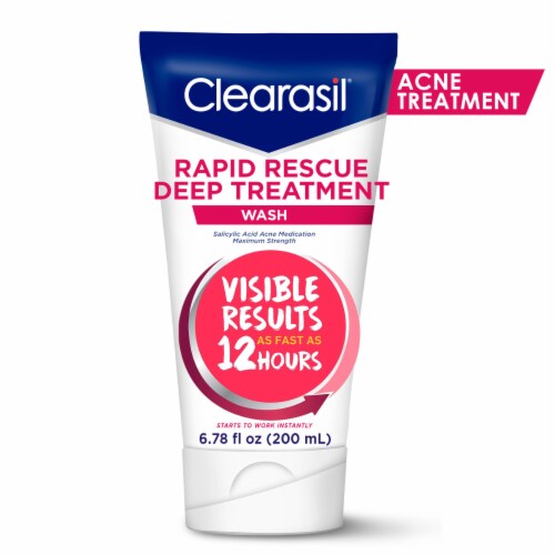 Clearasil® Rapid Rescue Deep Treatment Wash Perspective: front