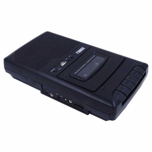 Naxa NPB300 Portable Cassette Recorder & Digital Converter Perspective: front