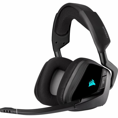CORSAIR Gaming VOID RGB ELITE Wireless Surround Sound Headset - Carbon Perspective: front