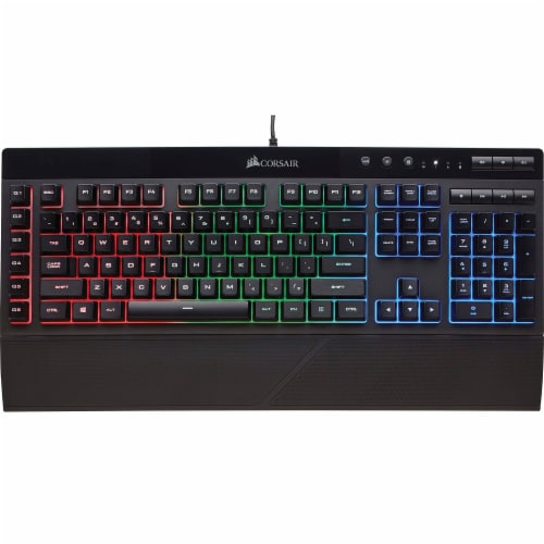 CORSAIR K55 RGB Pro Gaming Keyboard Perspective: front