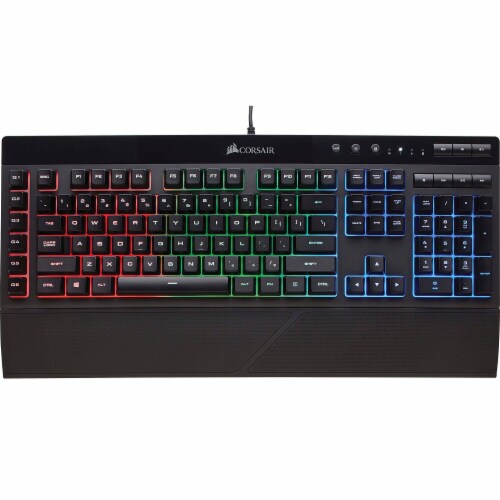 CORSAIR K55 RGB PRO Gaming Keyboard Perspective: front