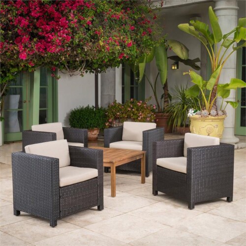 Puerta wicker club chair online