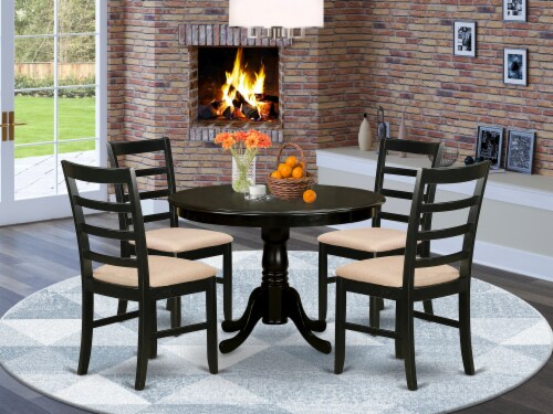 HLPF5 CAP C 5 PC small Kitchen Table set Dining Table and 4
