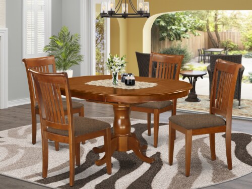 Fred 5 piece solid wood dining set clearance
