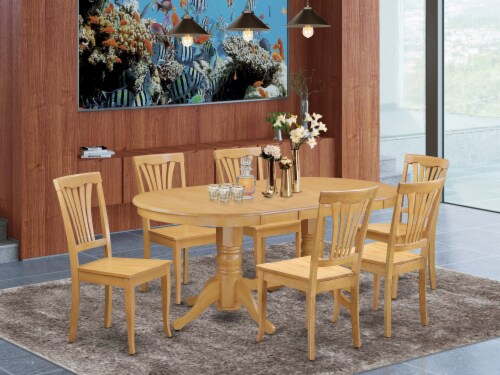 Vancouver oak dining table deals