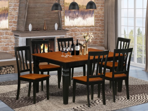 Black cherry clearance dining table