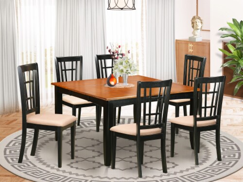 Black and hotsell cherry dining table