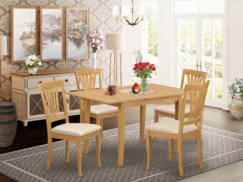 Oak kitchen chairs set of 4 deals