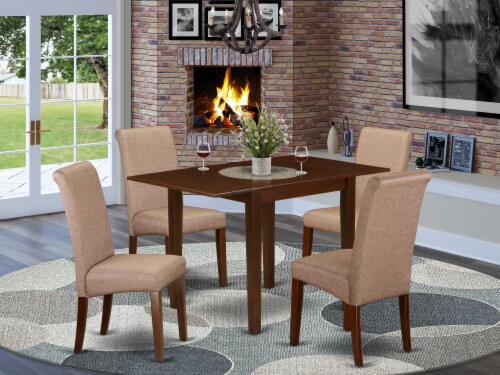 Mayer 5 piece top dining set